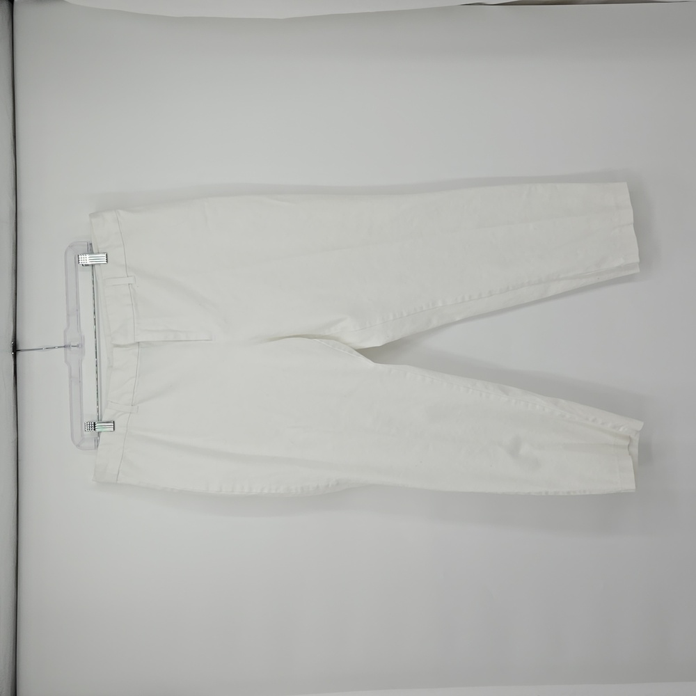 Dip White Plus Size Pants Ankle Length Size 18